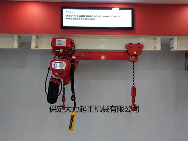 保定大力起重機(jī)械有限公司電動葫蘆圖